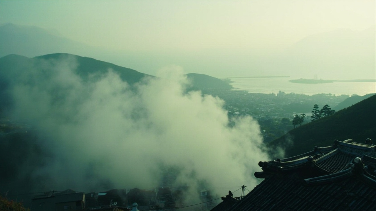 Beppu steam vents onsen district